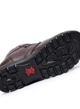 High Quality Genuine Leather Boots Female Winter Plush Shoes