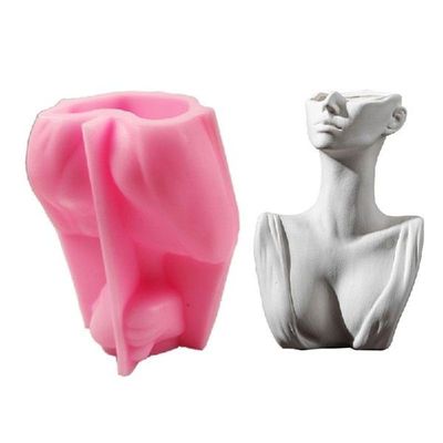 3D Resin Plaster Cement Concrete Flower Pot Mould Creative