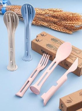 3 In 1 Baby Gadgets Tableware Set Kids Utensil Baby Things