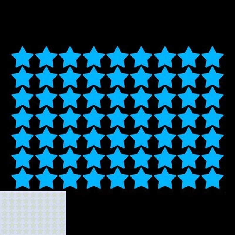 Glow in the Dark Stars ers Wall Decoration Luminous er Kids
