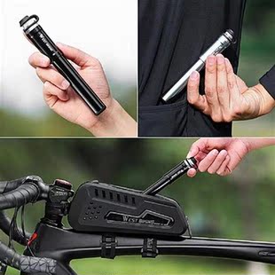 1 Set Portable Air Pump Sturdy Bike Tire Pump Waterproof