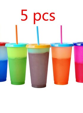 Double-walled Ice Cold Drink Travel Mug Coffee Juice Tea Cup