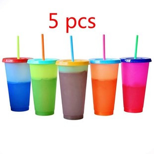 Double-walled Ice Cold Drink Travel Mug Coffee Juice Tea Cup