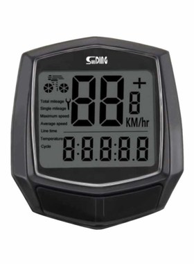 Waterproof bicycle speedometer wired sensor odometer car spe