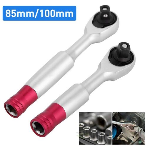 1/4inch 85/100MM Mini Torque Rachet Wrench Set Hand Repair T