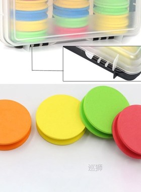 24Pcs Fishing and Rigging Foam Spools Sponge Combo for Line