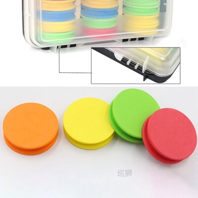 24Pcs Fishing and Rigging Foam Spools Sponge Combo for Line