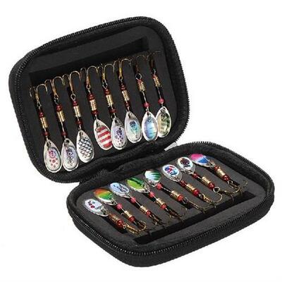 16pcs Artificial Hard Bait Fishing Lures Swimbait Trout