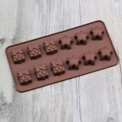 DIY Chocolate Mold Star Gift Toast Bread Mold Jelly Pudding