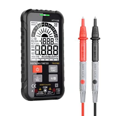Digital Multimeter Auto-Ranging 6000 Counts Trms Ultra-Porta