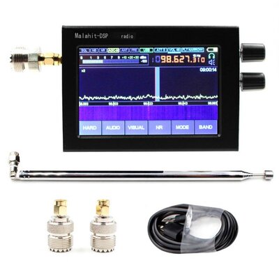IPS Touching Screen 50kHz~2GHz Malachite Receiver Software R