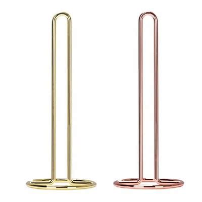 Vertical Roll Paper Holder Table Napkin Rack Shelf Towel