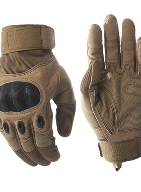 Tactical Gloves Men's Army Protection Shell Leather
