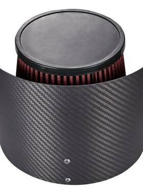 Carbon Fiber Air Intake Heat Shield Air Filter  Cover for 2