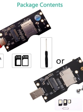 M.2 Key B to USB 3.0 Adapter Riser Card for Desktop PC with