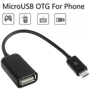 Micro USB OTG Adapter Male To Female USB Converter Cable Fo