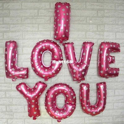 16 inch Pink Letters Alphabet Foil Balloons mini number Lett