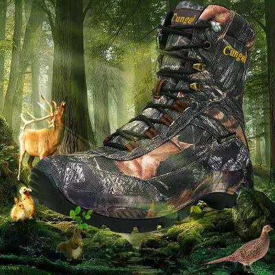 CUNGEL New Hot Style Men Hunting boots Hiking Shoes Winter O
