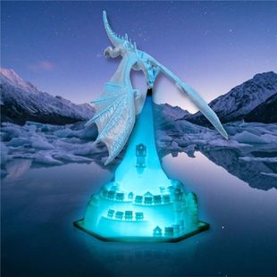 Led Night Light 3D Printing Dynamic Balance Dragon Table