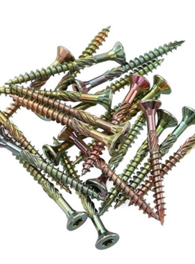 100PCS 4.5X60MM Galvanized C1022A Woodworking Screw T25 Torx