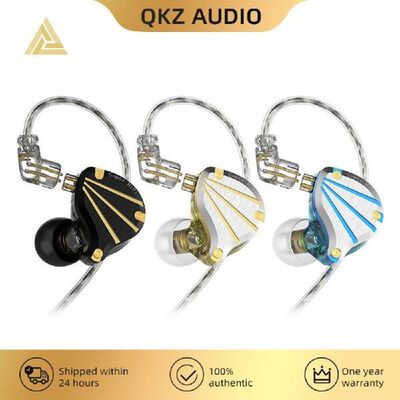 QKZ for AK6 TITAN 3.5mm Wired In ear Earphones HD Call Gold