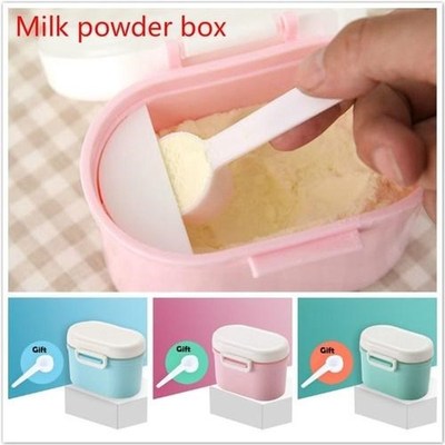 1PC  Portable Milk Powder Box Baby Out Loaded Portable Separ