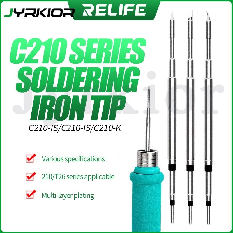 RELIFE RL C210 Unverisal Soldering Tips Compatible For JBC