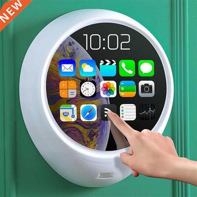 New Bathroom Wall-mounted Makeup Storage Box without Punchin