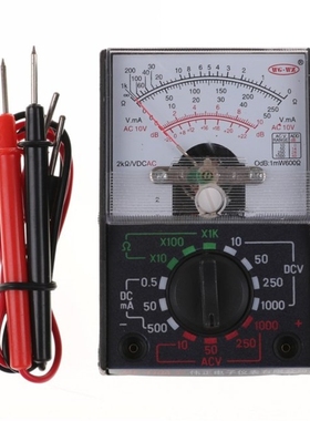 Dc/Ac 250V 1000V Voltmeter 250ma Ammeter Meter Analog Multim