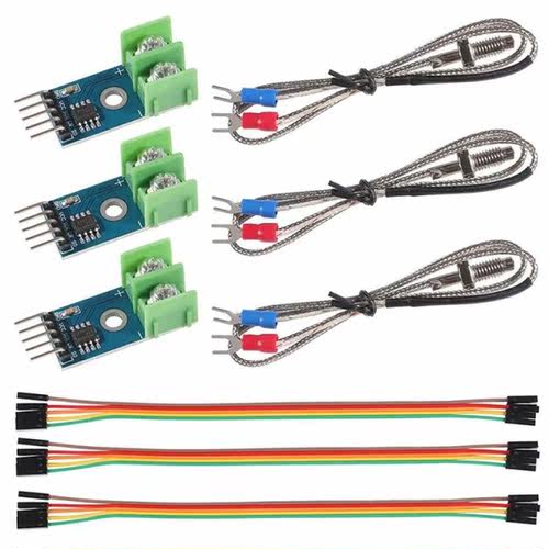 3 Sets DC 5V MAX6675 Module   K Type Thermocouple Temperatur