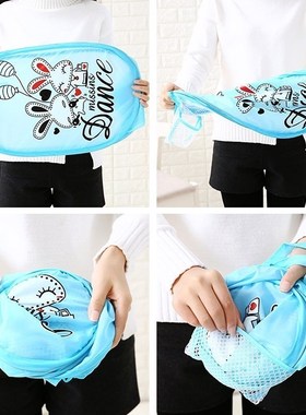 washing clothes laundry basket bag bin hamper mesh storage