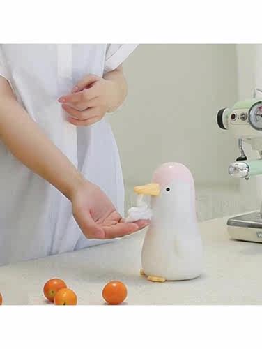 Cute Penguin Automatic Soap Dispenser Touchless Induction Fo