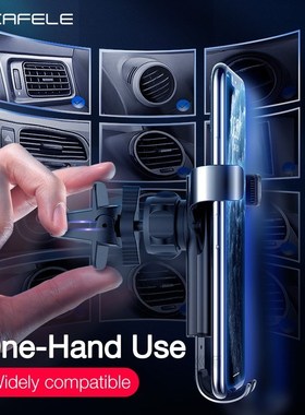 Universal Gravity Car Phone Holder Alloy Air Vent Mobile Pho