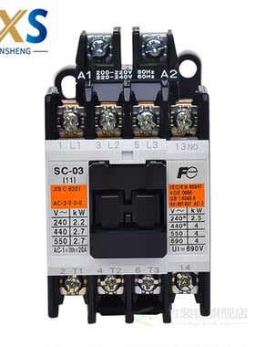 Original Japan Fuji Electromagnetic AC Contactor SC-03/