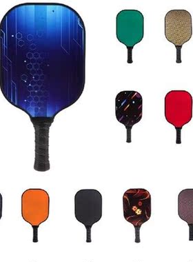 Deluxe Carbon Fiber Single Gym Sports Pickleball Paddle