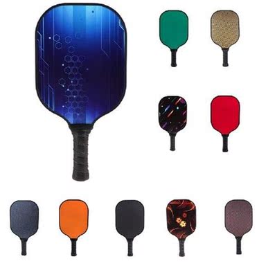 Deluxe Carbon Fiber Single Gym Sports Pickleball Paddle
