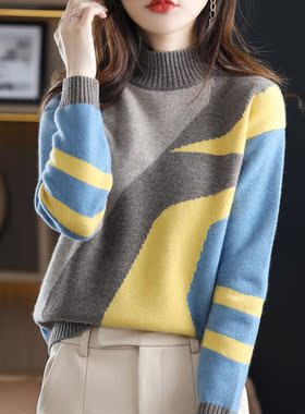 2022 New Ladies Elegant Autumn Winter Sweater Women Pullover