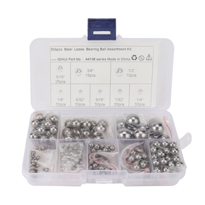 610pcs/lot Assorted Precision Steel Bearing Balls 11 Sizes 1