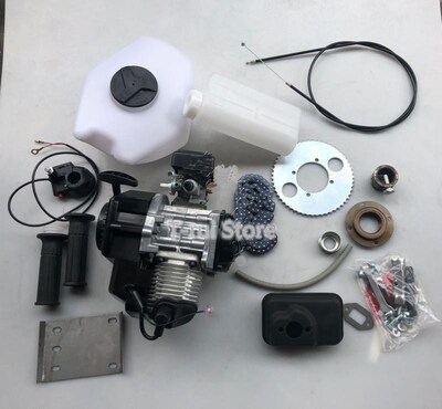 Mini scooter 2-stroke 49cc Engine Refitted bicycle model gas