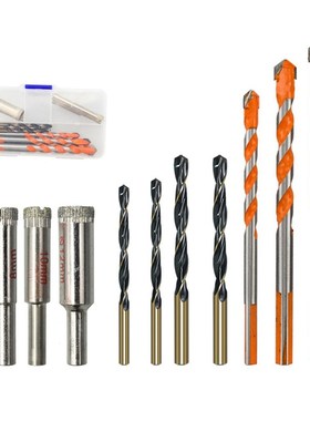 11pcs Electric Drill Sets Hole Cutter Twist Overlord Drill B