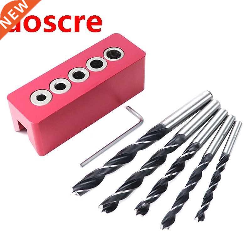 Woodworking Straight Angle Hole Locator Pocket Hole Jig Kit