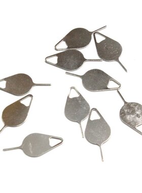 10Pcs/Set  Specially Shape Sim Card Tray Opening Removal Too