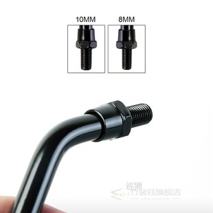 1 Pair Universial 8mm 10mm Motorcycle Mirror Scooter E-Bike