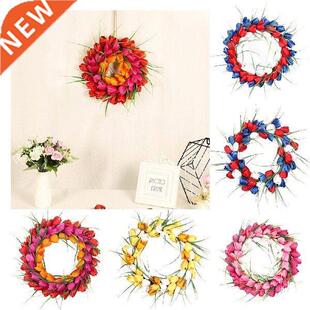 15.7inch rtificil Wreth Frmhouse Silk Grlnd for