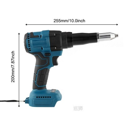 Cordless Electric Riveter Gun Brushless Power Tools Screwdri