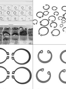 225PC Internal & External Snap Retaining Ring Assortment
