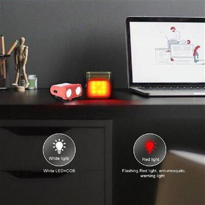 Flashlight Torch 1200mAh Emergency Work Lamp Portable 500LM