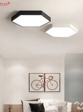 LED Ceiling Lights Modern Lamp Nordic Simple Hexagonal Ceili