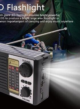 AM FM SW Emergency Radio LED Flashlight