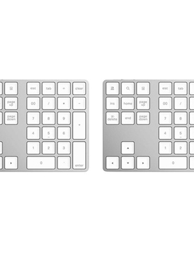 2X Bluetooth 3.0 Numeric Keypad 34 Keys Digital Keyboard for